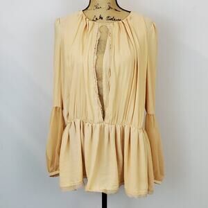 Free People blouse sz S